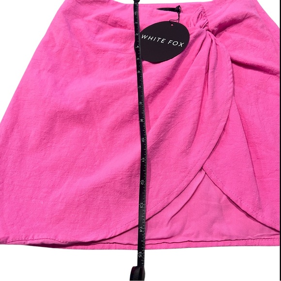 White Fox Sunset Views hot pink mini skirt XS - Picture 11 of 14